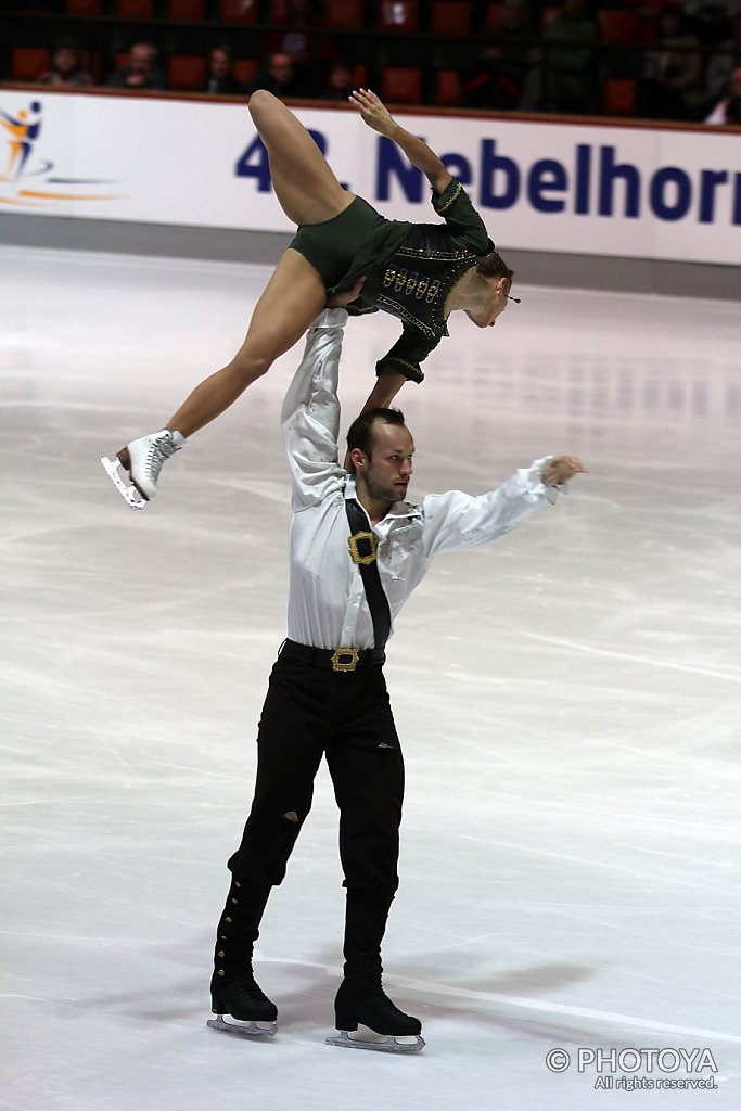 Paare Kür: Maylin Hausch & Daniel Wende