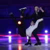 Samuel Contesti mit Laurent Tobel