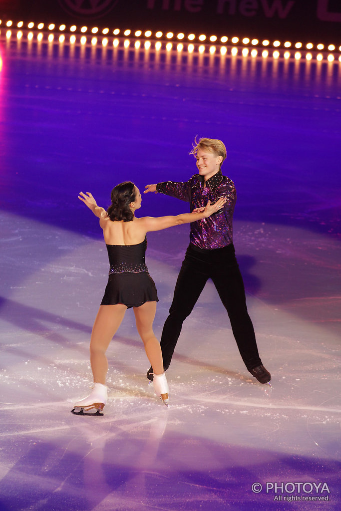 Kristoffer Berntsson mit Sarah Meier