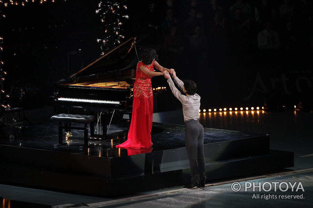 Khatia Buniatishvili & Stéphane Lambiel